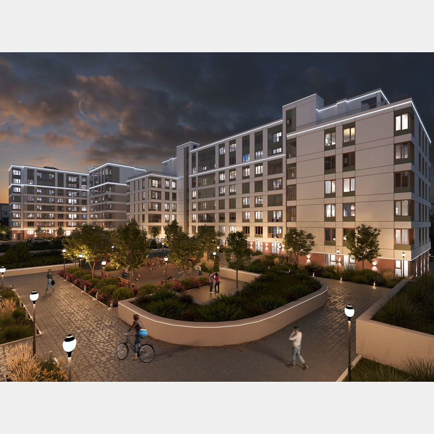 1-к. квартира, 44,5 м², 3/8 эт.