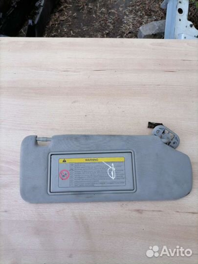 Козырёк правый Toyota Avensis T250