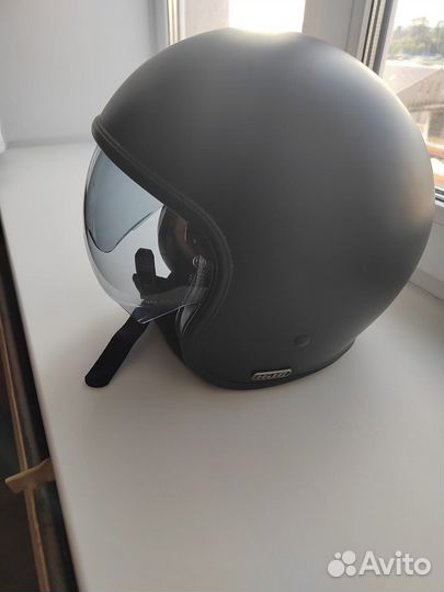 Мотошлем HJC V30 semi flat black