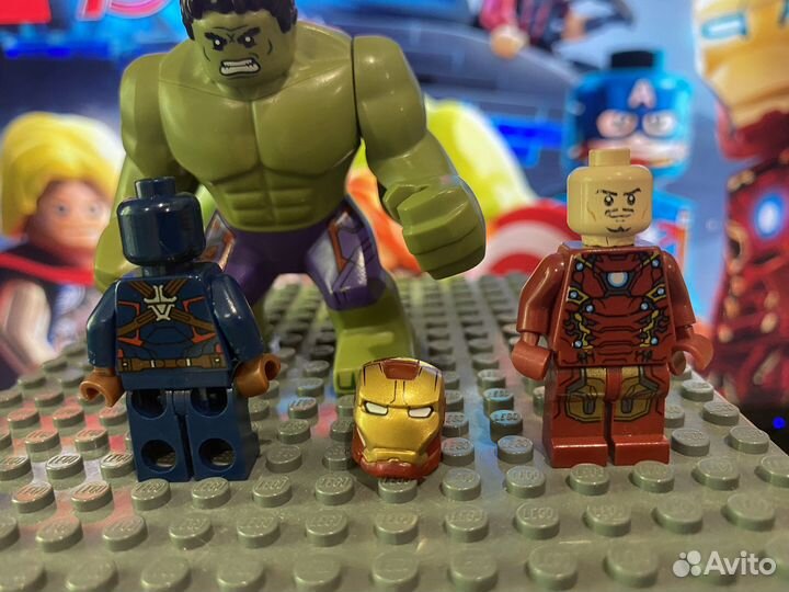 Lego marvel super heroes минифигурки