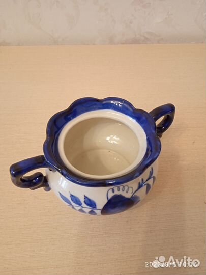 Сахарница СССР Гжель