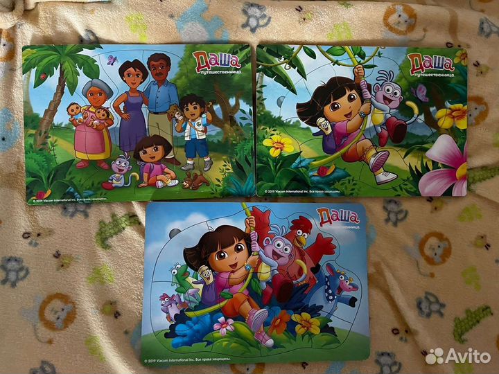 Деревянные пазлы