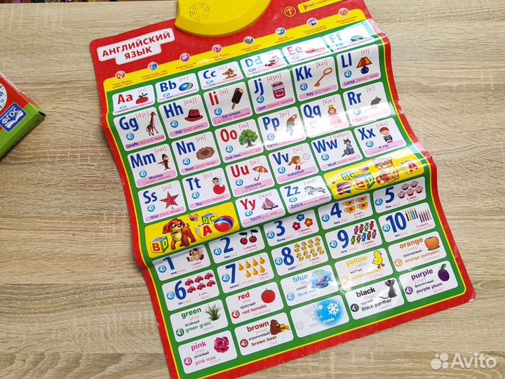 Говорящий плакат английский язык