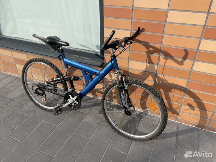 Двухподвесный велосипед