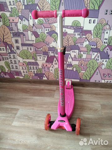 Самокат детский трехколесный бу