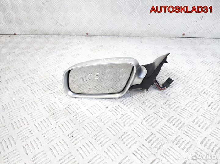 Зеркало левое 10 контактов Audi A6 C5 Рестайлинг