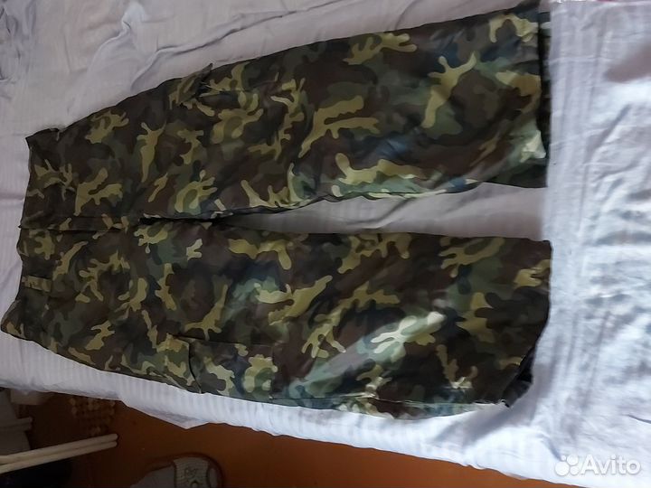 Зимние ватные штаны