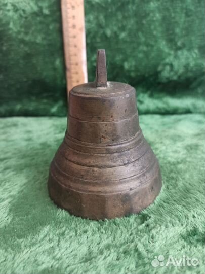Колокольчик старинный царский бронзовый # 10