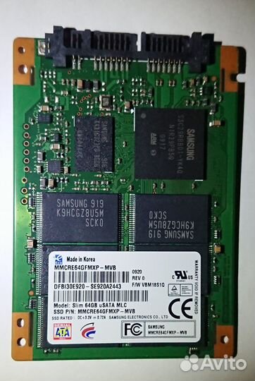 SSD диски usata microsata 1.8