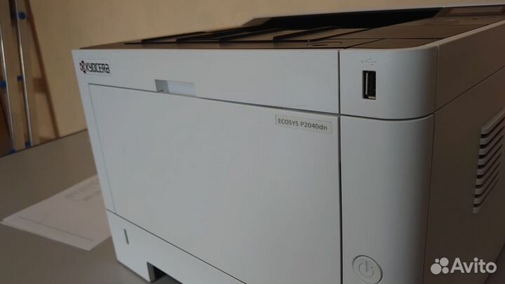 Принтер лазерный Kyocera P2040DN Дуплекс/Сеть