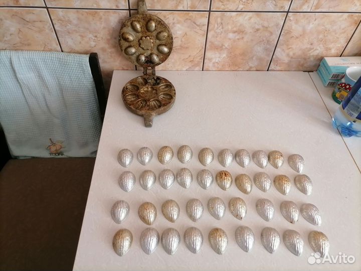 Форма для орешков, пончиков СССР