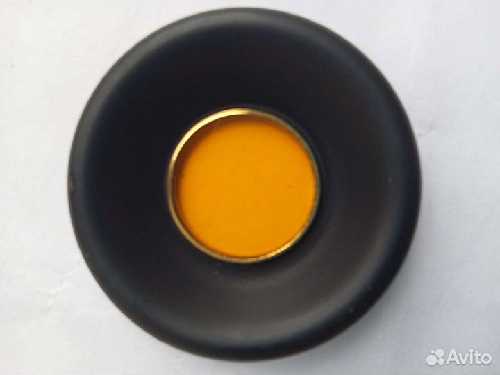 Светофильтр жёлтый для бинокля СССР
