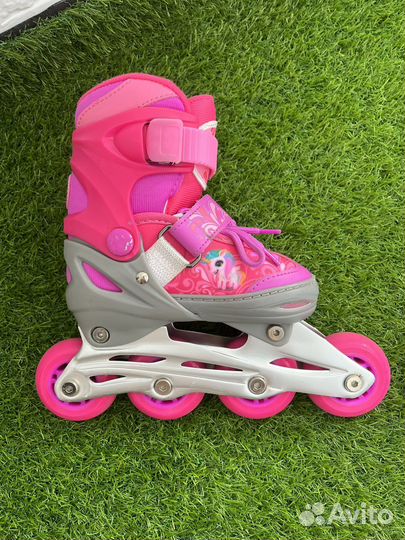 Роликовые коньки детские раздвижные 26-29