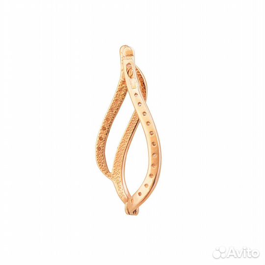 Серьги золотые