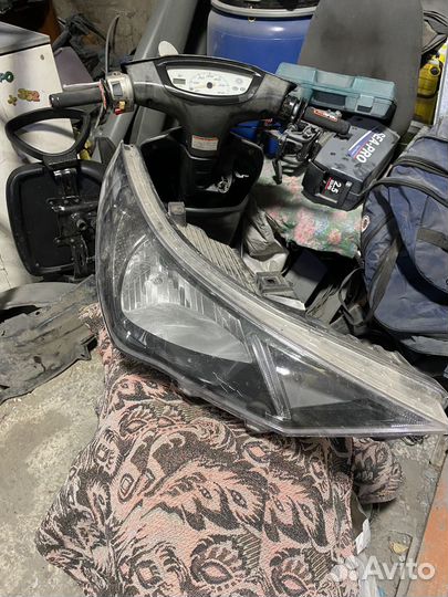 Фара на hyundai solaris 2