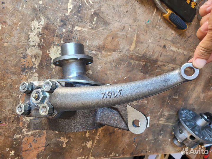 Поворотный кулак на УАЗ hunter patriot