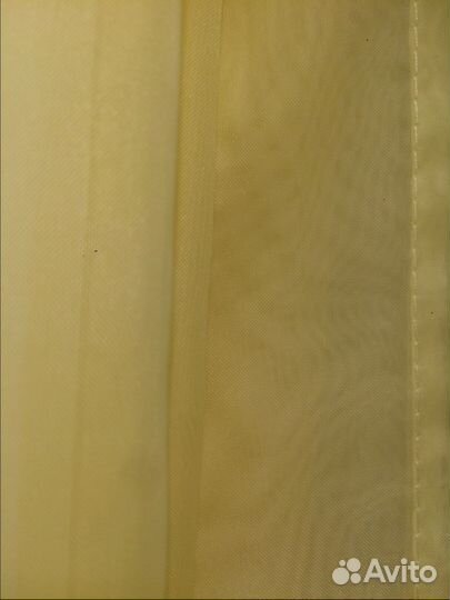 Штора вуаль солнечный оттенок 2,5м