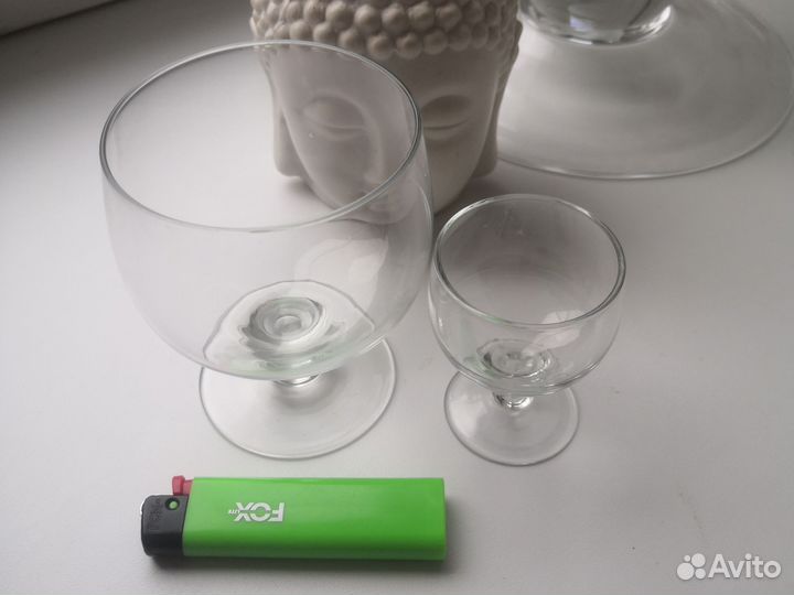 Бокалы, рюмки