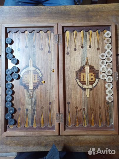 Нарды ручной работы