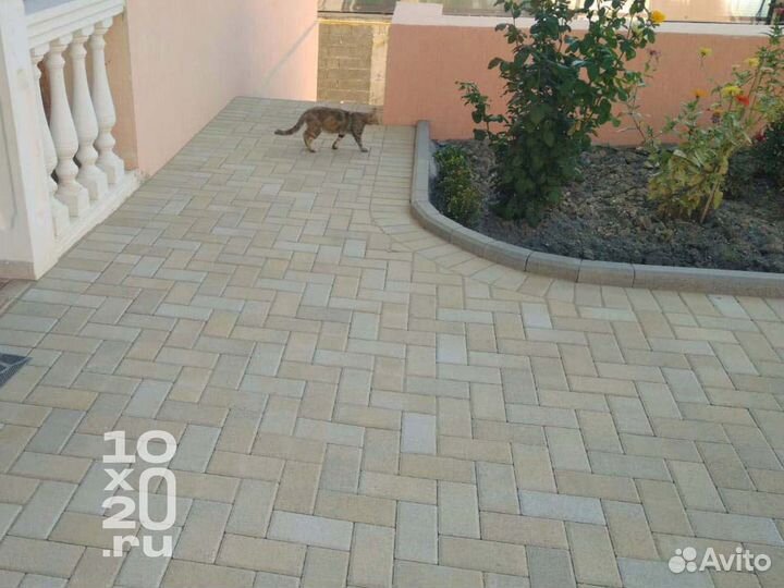 Тротуарная плитка, бордюры с доставкой