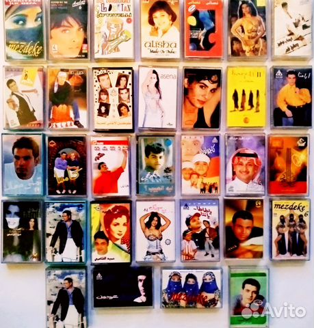 Фирм.кассеты арабск. турец.поп муз.(б/у)