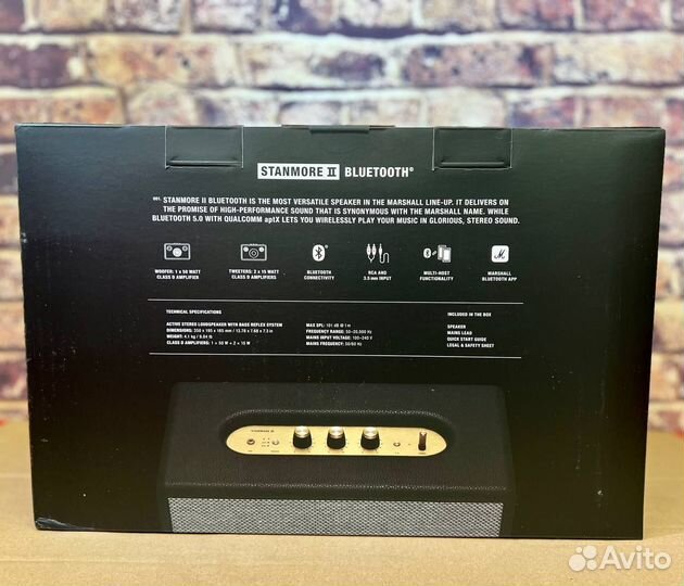 Marshall Stanmore II, 80 Вт, черный