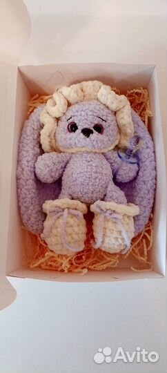 Игрушка зайка-лялька