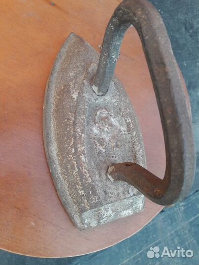 Утюг чугунный (старая редкая вещь)