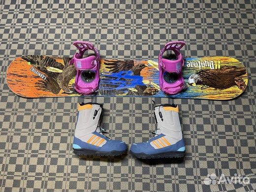 Сноуборд комплект Duotone- 159 + Adidas - 43 - 44