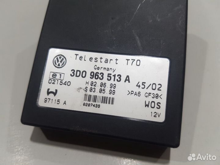 Блок управления отопителем VAG