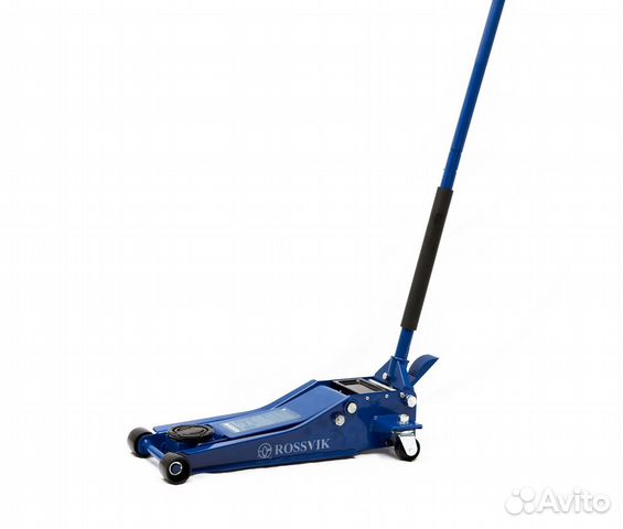 Домкрат подкатной 75-505мм, Россвик, 3т, педаль