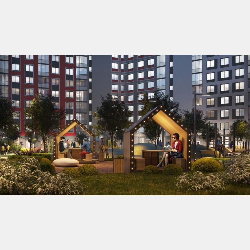 Квартира-студия, 28,6 м², 1/12 эт.