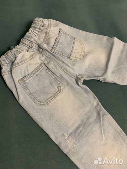 Джинсы на мальчика 98