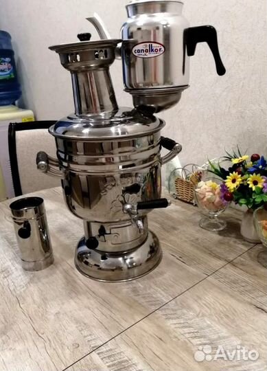 Самовар на дровах Новый