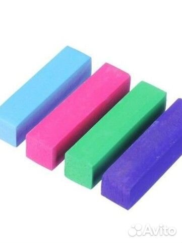 Мелки для окрашивания волос 4 шт. 50 мл