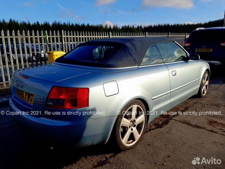 Разбор audi A4 B6 Cabrio 2005 г. 1.8t