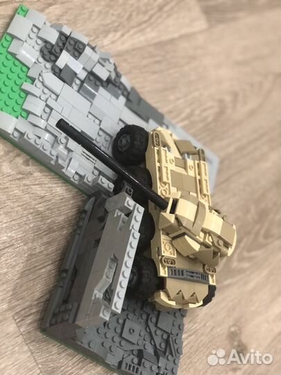 Лего французкий танк самоделка