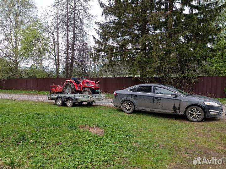 Вспашка земли, скашивания травы