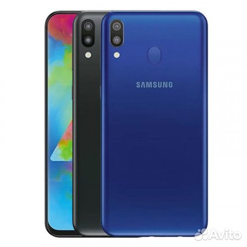 Лоток симкарты Samsung M20 черный