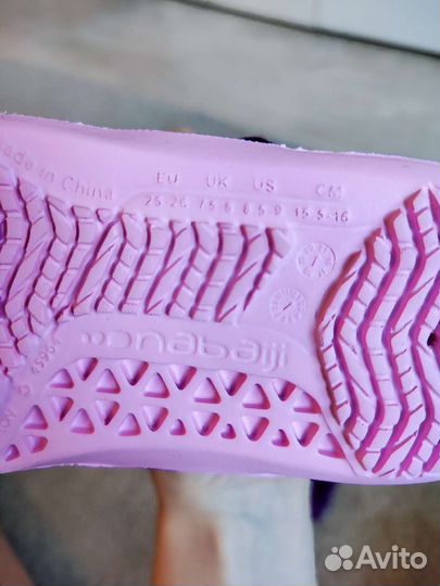 Купальник детский с тапочками