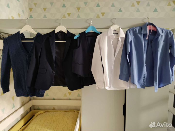 Школьные вещи на мальчика (12 вещей) 128-134