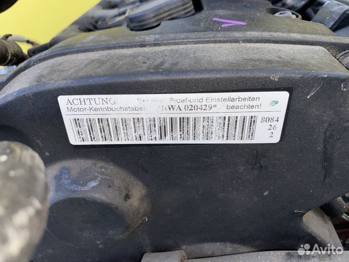 Двигатель BWA 2.0T Volkswagen Passat b6 3C5 BWA-02