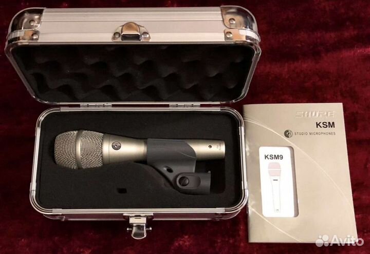 Профессиональный микрофон Shure KSM-9 Made in USA