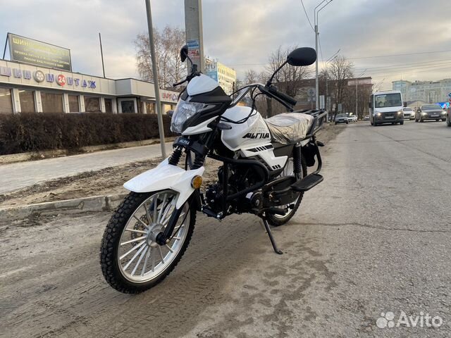 Новый мопед alpha allroad 125 white старый оскол купить в Старом Осколе ...