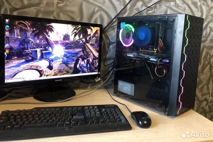 Игровой компьютер intel core i5/ GTX1060/RAM16Gb