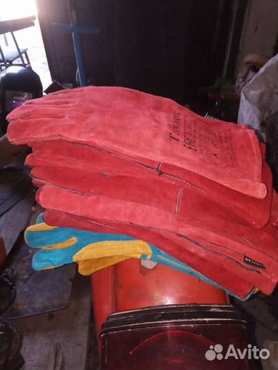 Перчатки сварочные