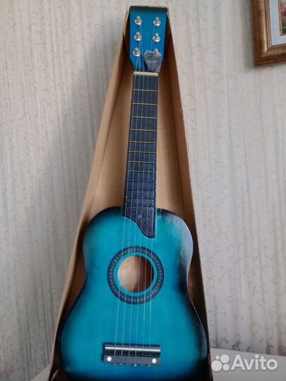 Гитара детская новая