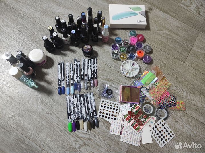 Гель лаки, дизайн для маникюра, лампа для маникюр