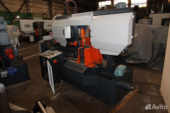 Двухколонный ленточнопильный станок (servo авт-т)