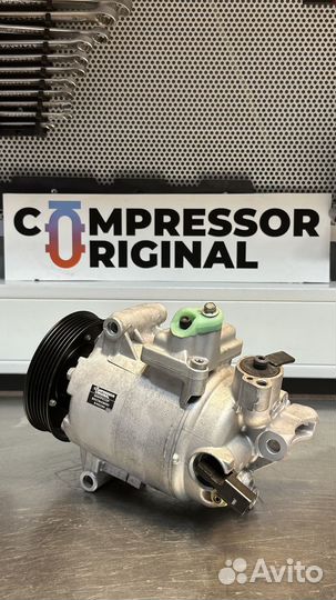 Компрессор кондиционера Skoda Octavia A5